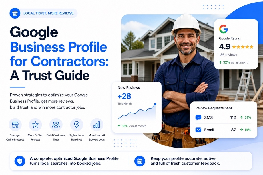 Google Business Profile for contractors trust guide cover image