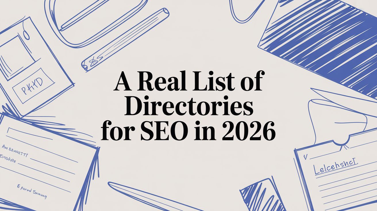 List of directories for SEO showing local business listings, citations, reviews, and map visibility